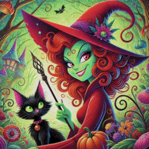 Emerald Witch by DPK - 55 x 55 - 223 Farben