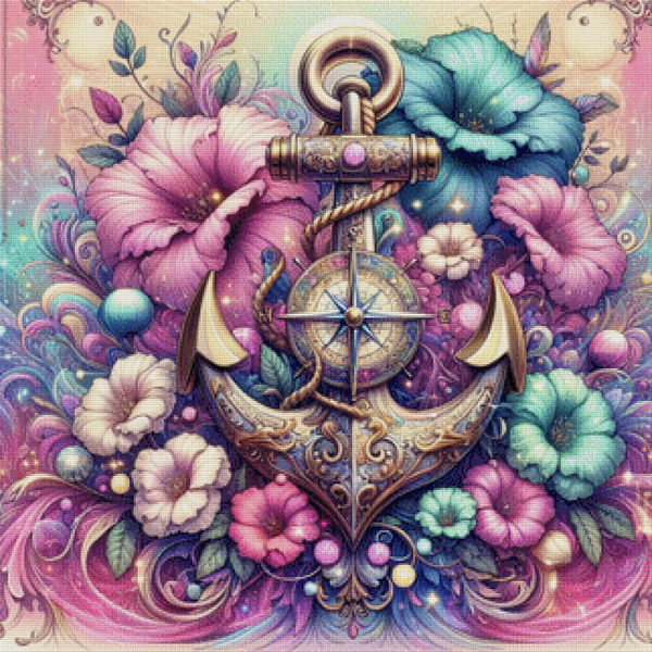 Anchor of Dreams by DPK - 80 x 80 - 194 Farben