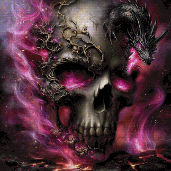 Dragon´s Curse by DPK - 80 x 80 - 171 Farben