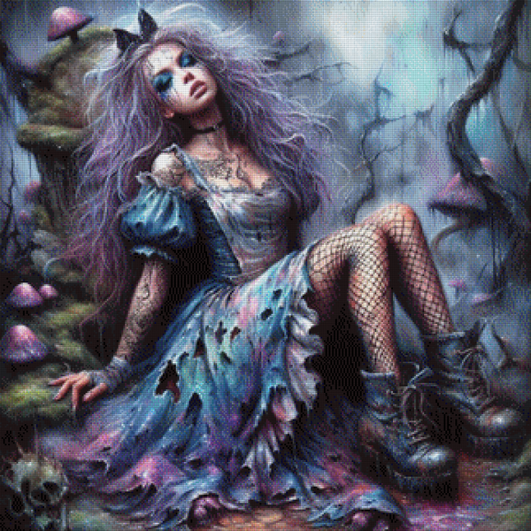Lost in Wonderland by DPK - 80 x 80 - 180 Farben