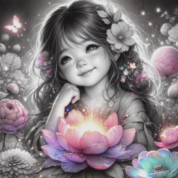 Bloom of Hope by DPK - 80 x 80 - 177 Farben