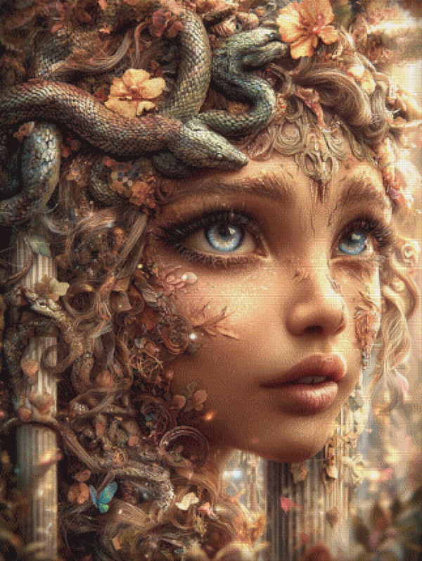 Serpent's Whisper by Lisa Morgan Ai - 80 x 106 - 149 Farben