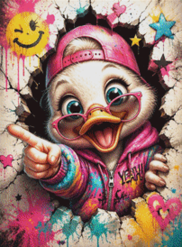 Street Quacker by DPK 50 x 68 - 154 Farben