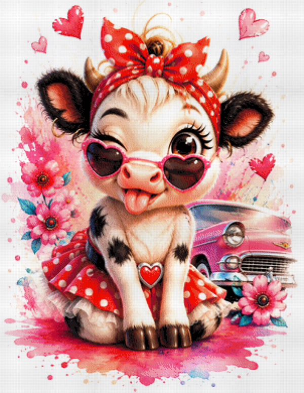 Betty Moo by DPK - 75 x 96 - 191 Farben