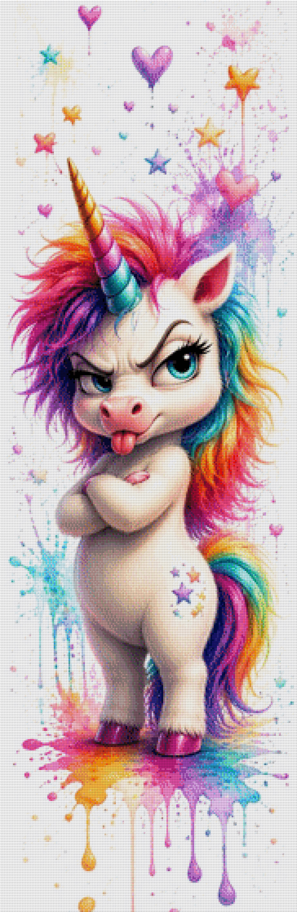 Grumpy Glitter by DPK - 45 x 138 - 208 Farben