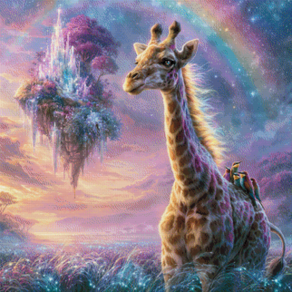 Beyond the Clouds by Lisa Morgan AI - 80 x 80 - 179 Farben