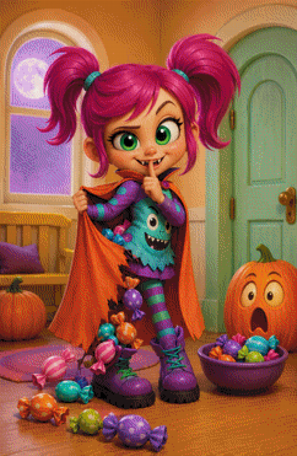 Caught Candy - Handed by DPK - 60 x 92 - 209 Farben
