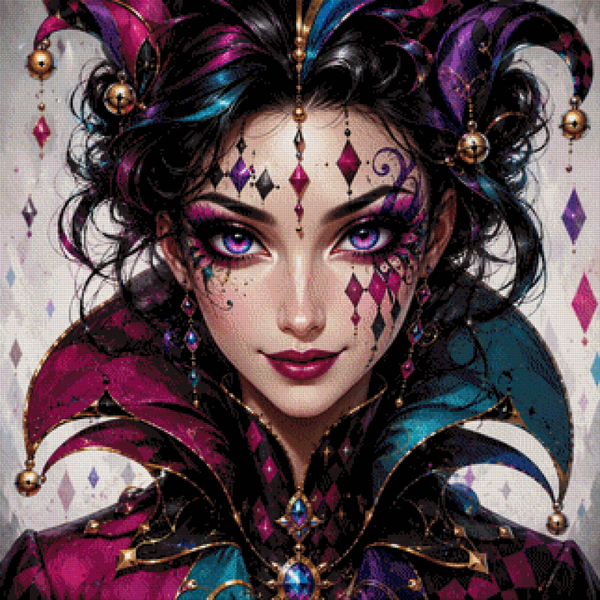 Jewel of Illusion by DPK - 80 x 80 - 187 Farben