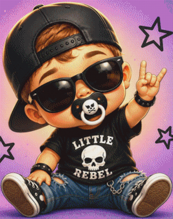 Little Rebel by DPK - 60 x 75 - 193 Farben