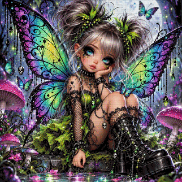 Neon Fairy Dream by DPK - 80 x 80 - 248 Farben