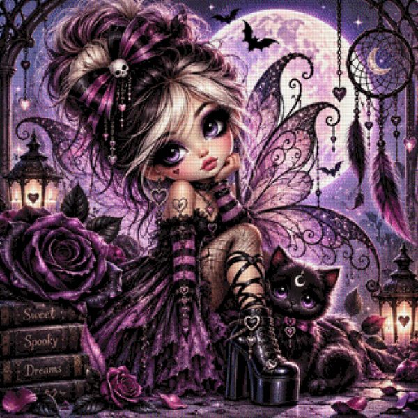 Velvet Moon Fairy by DPK - 80 x 80 - 158 Farben