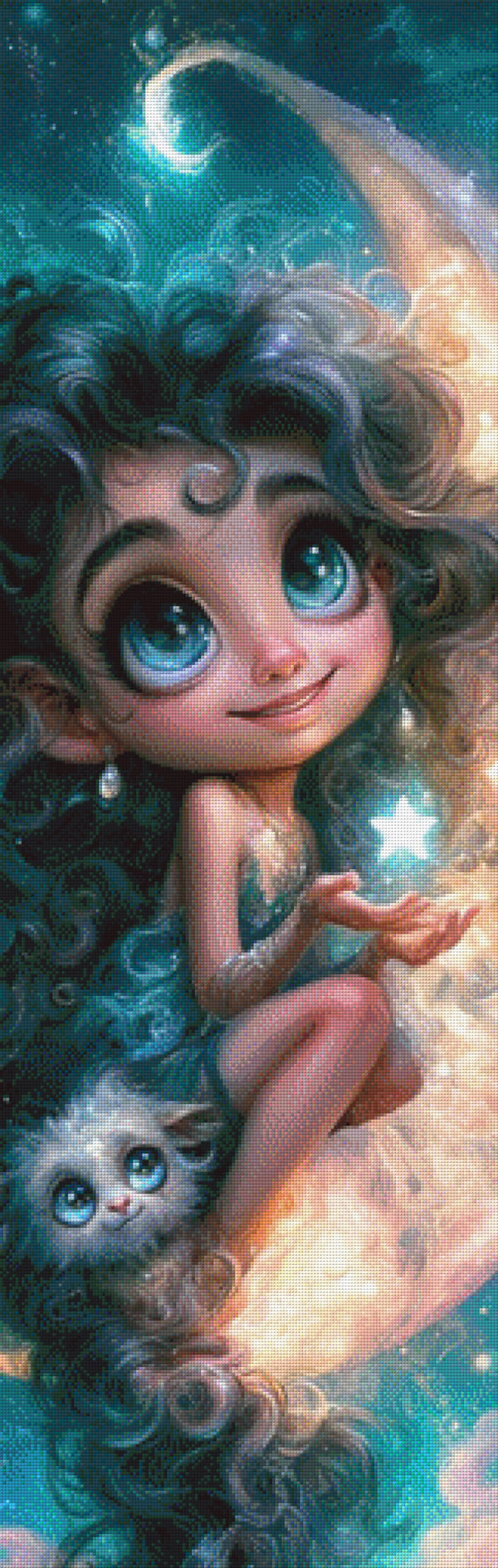 Moonlight Wish by Ari_ai - 40 x 125 - 191 Farben