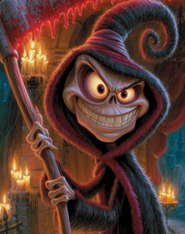 Grinning Reaper by Ari_ai - 60 x 75 - 193 Farben