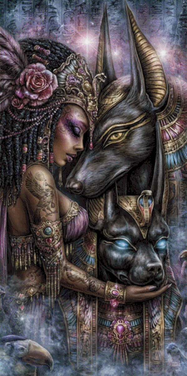Whispers of Anubis by DPK - 65 x 130 - 147 Farben
