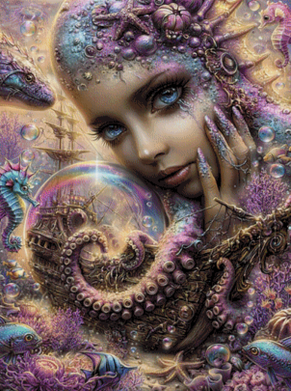 Ocean  Oracle by DPK - 75 x 100 - 216 Farben