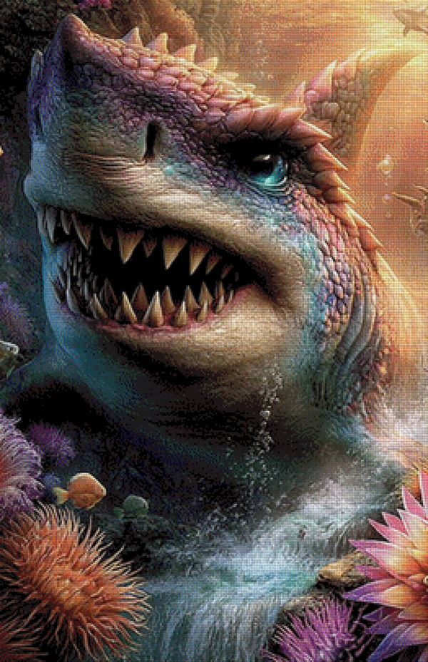 Abyss Hunter by DPK - 65 x 100 - 239 Farben