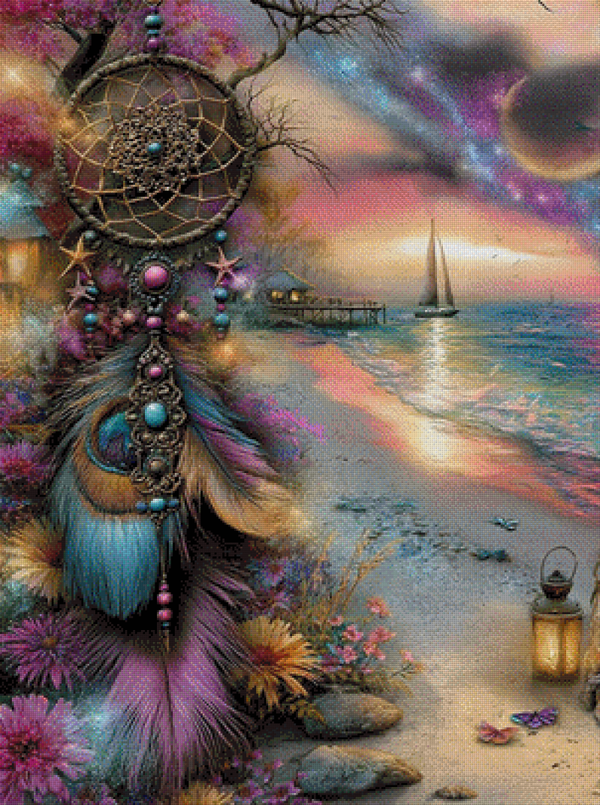 Dreamcatcher Bay by Ari_ai - 75 x 100 - 231 Farben