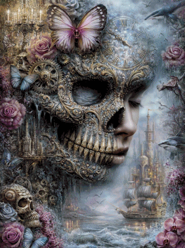 Clockwork Soul by DPK - 80 x 106 - 136 Farben