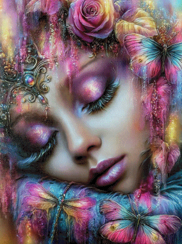Butterfly Dream by DPK - 75 x 100 - 291 Farben