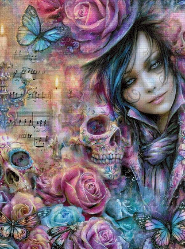 Broken Melody by DPK - 80 x 106 - 275 Farben