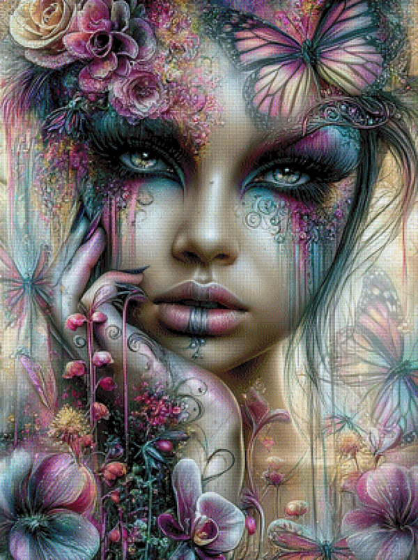 Enchented Bloom by DPK - 75 x 100 - 239 Farben