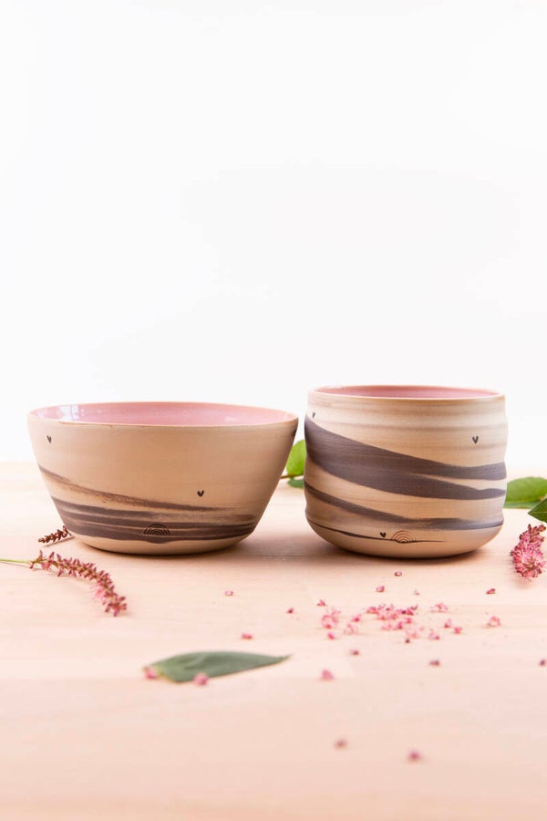 **Set of Cup & Bowl (0244)