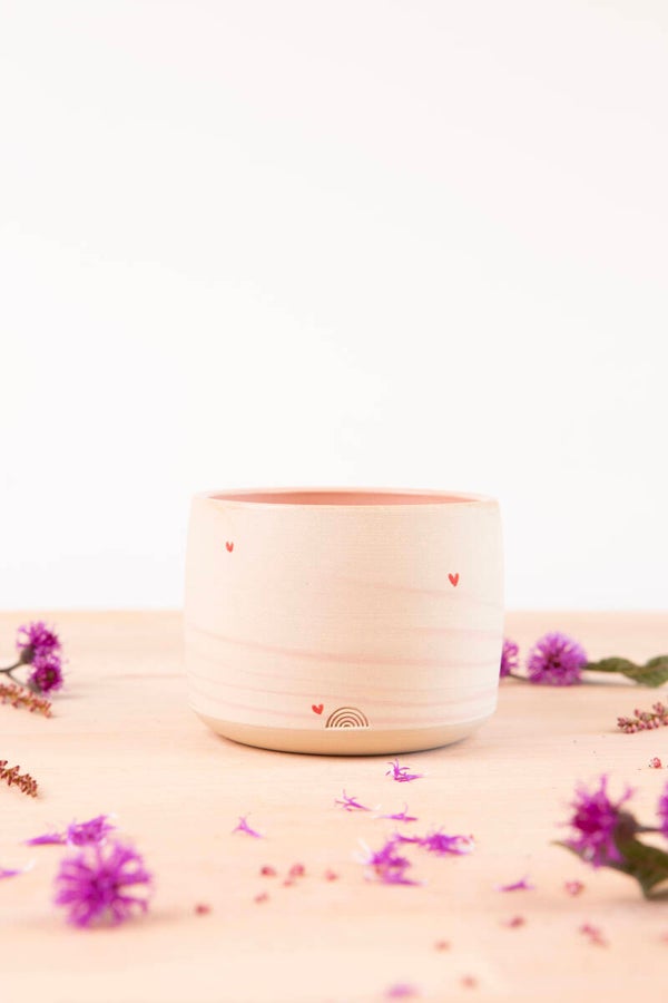 Red Marbled Cup  (0380)
