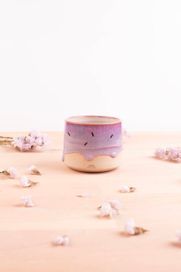Cup with 24k golden hearts! (9841)