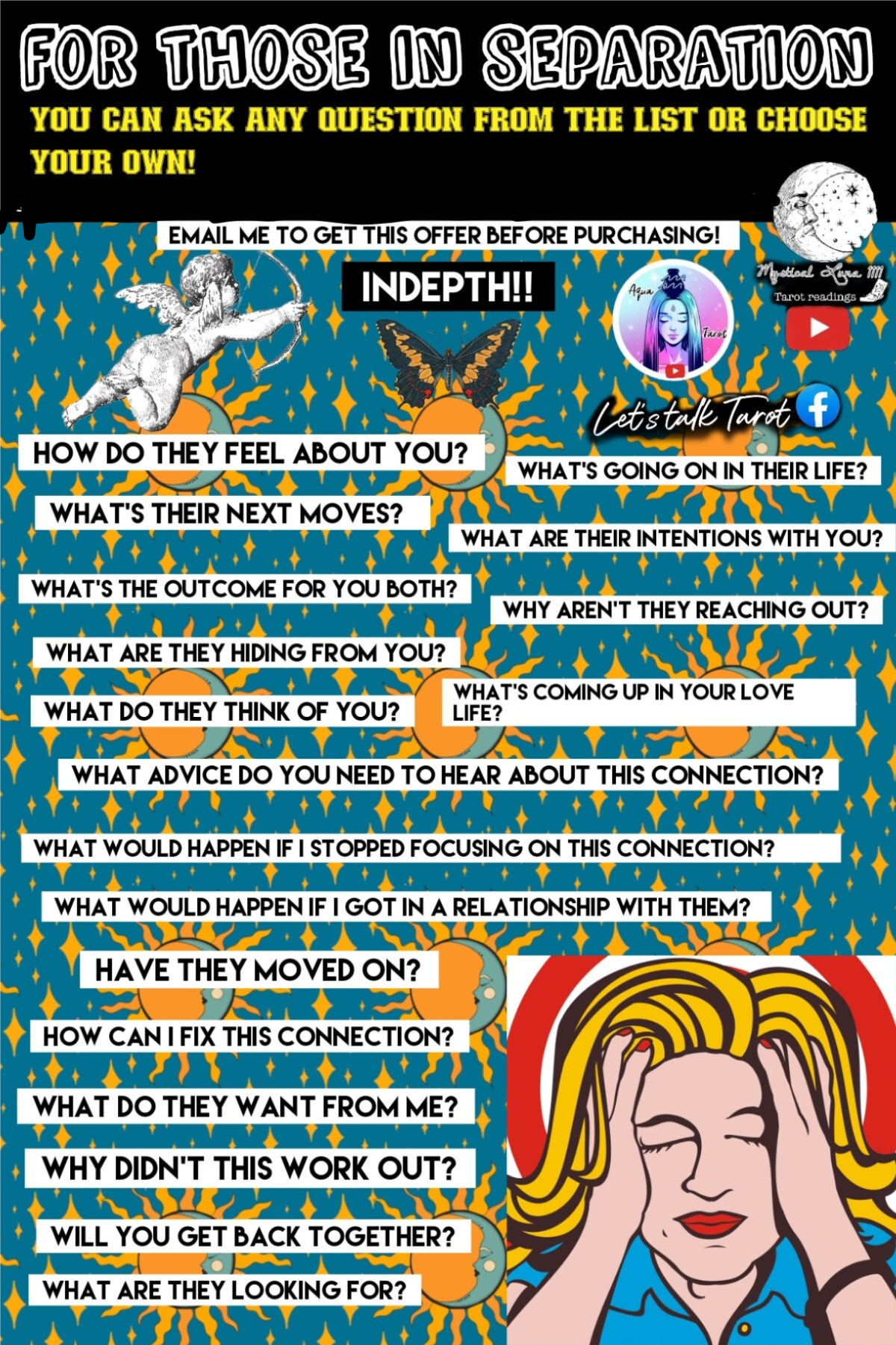 FOR THOSE IN SEPARATION 💔 pick 3 questions