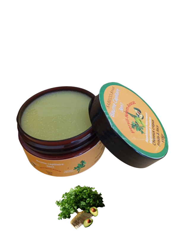 BAUME CAPILLAIRE 3 EN 1 persil-neem-avocat