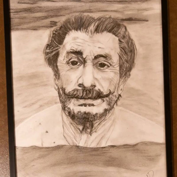 Houtskool tekening by NatDrawCool