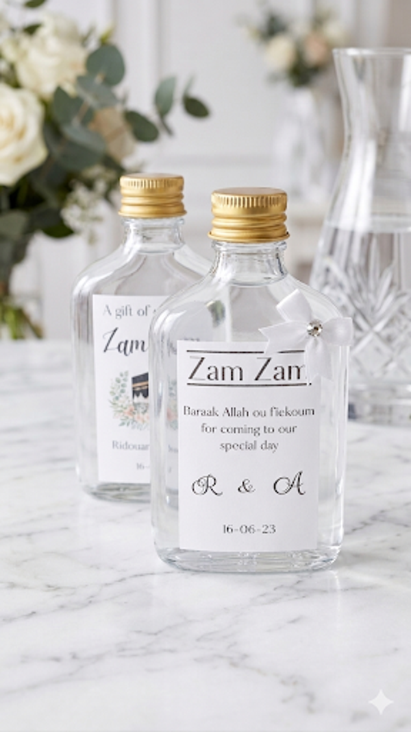 Zamzam water 100 ml (rechtstreeks uit Mekka)
