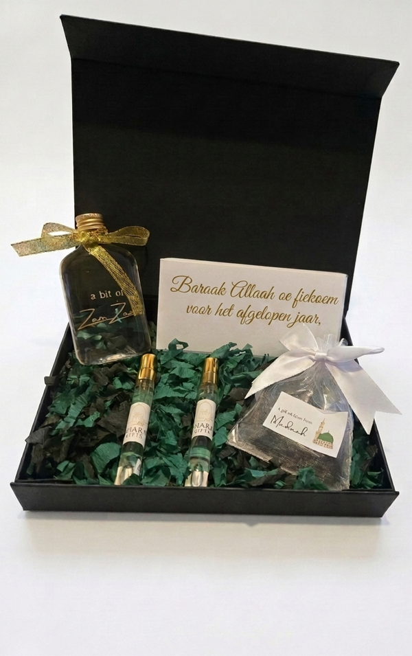 Gift box man