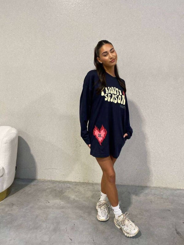 PRIORITY DRESS NAVY BLUE