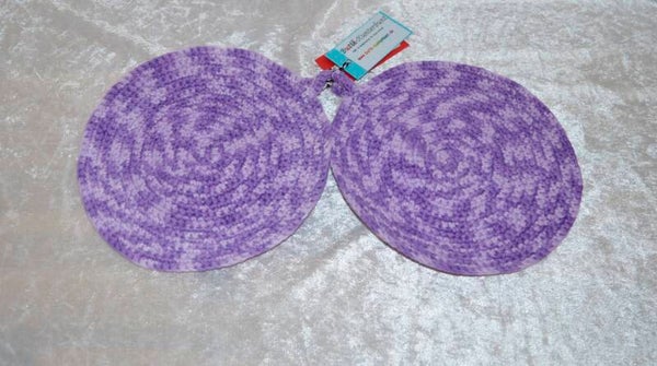 Topflappen 2er Set rund