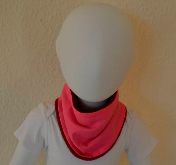 Baby Kinder Halstuch warm *pink*