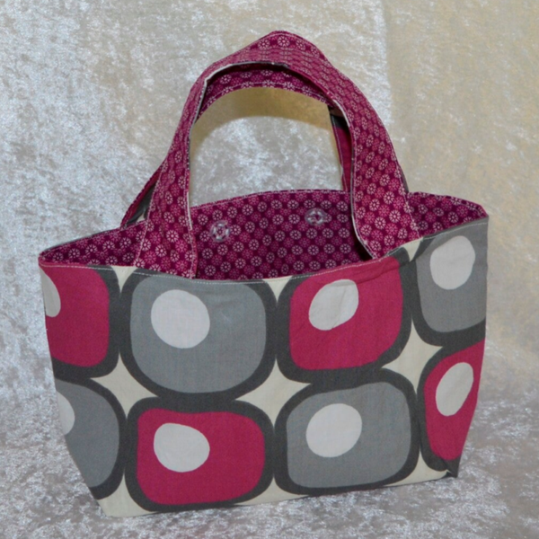 Kinder Tasche kleine Tasche mit Druckknöpfen *Retro*