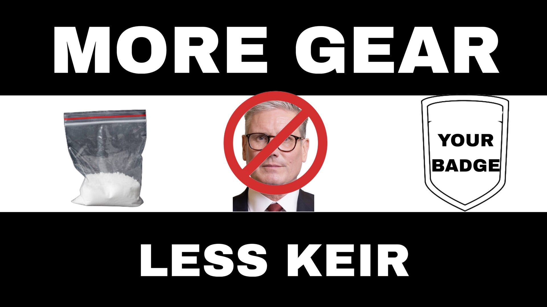Less Keir (custom sticker)