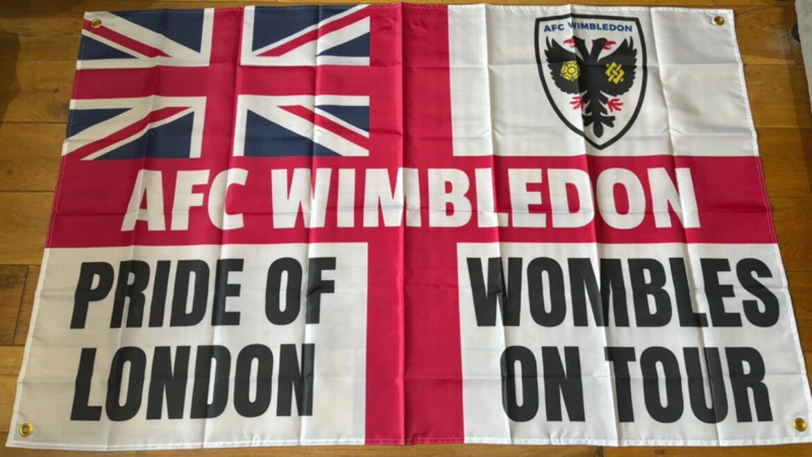 AFC Wimbledon flag