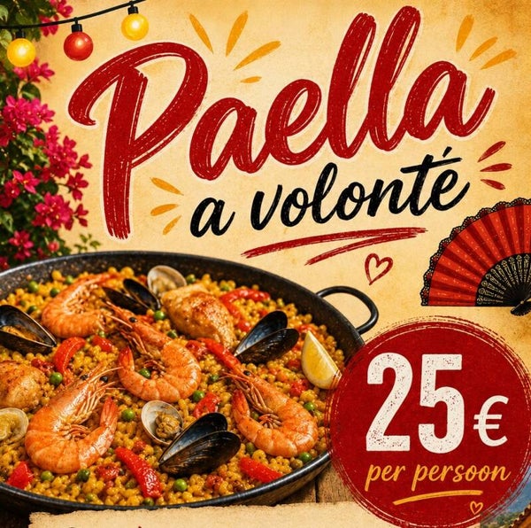 Paella à volonté 1 persoon
