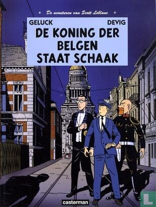 De koning der belgen staat schaak