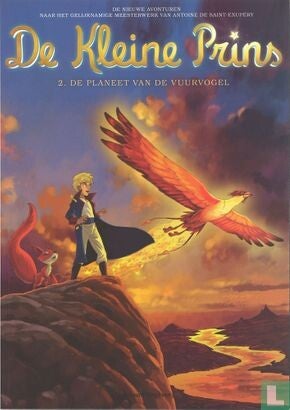 De planeet van de vuurvogel