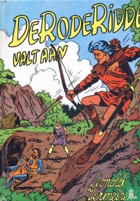 De rode ridder valt aan