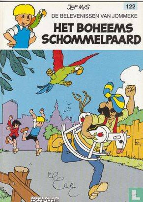 Het boheems schommelpaard nr 122