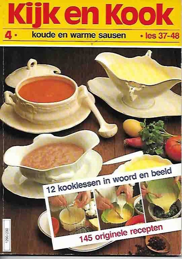 Koude en warme sausen kijk en kook nr 4