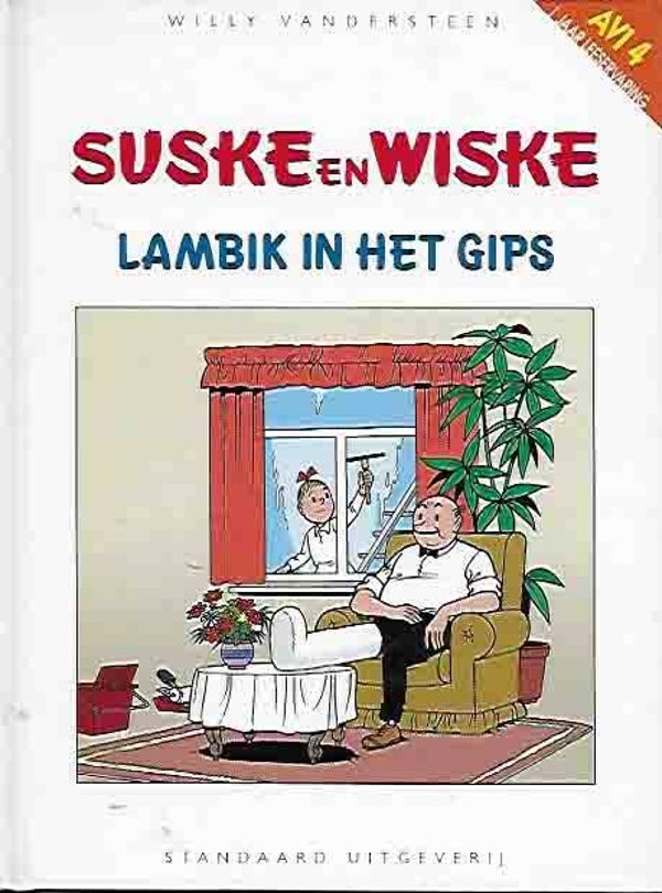 Lambik in het gips
