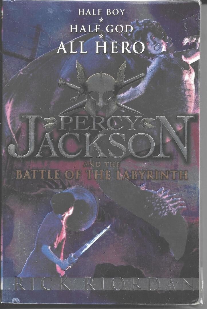 Rick Riordan and the battle of the labyrinth