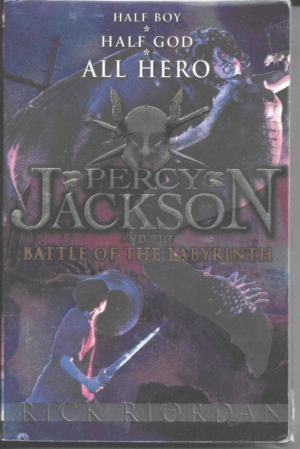 Rick Riordan and the battle of the labyrinth