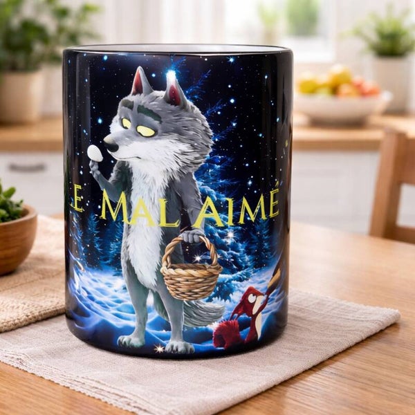 Mug “Le Loup Mal-Aimé” 🐺☕