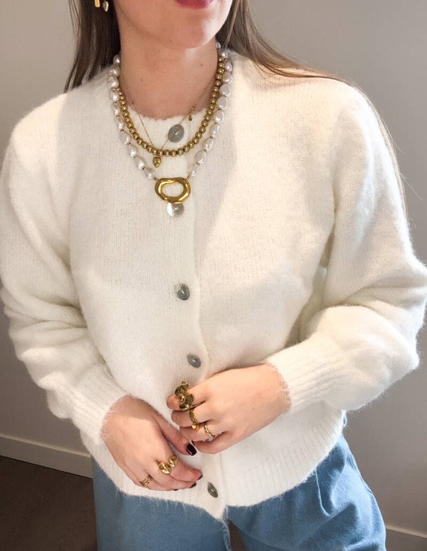 Soft White Sweater